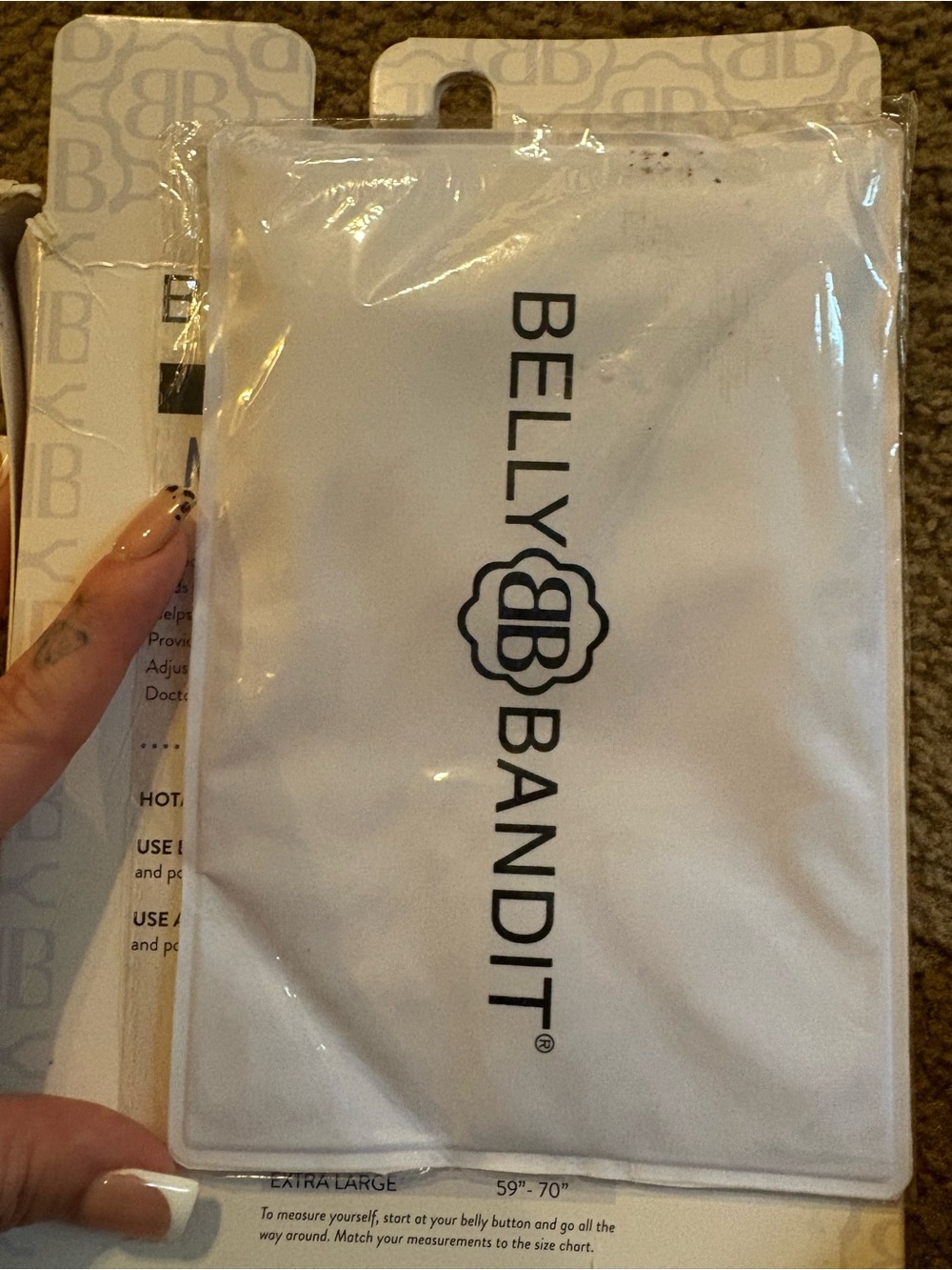NWT Belly bandit maternity belt - black - Picture 4 of 6